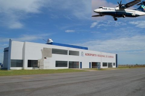 Aeronave retorna para Cuiabá após problemas na pista no aeroporto em Sorriso.