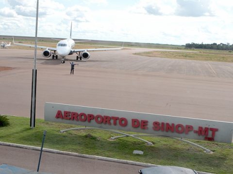 Homologação final dos equipamentos do aeroporto de Sinop será na próxima semana.