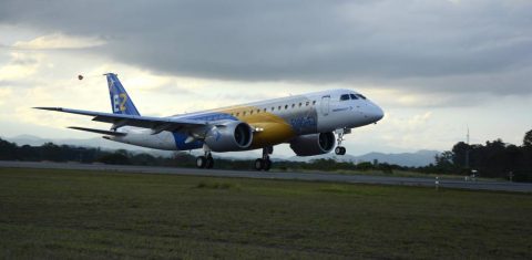 Novo avião da Embraer prova ser o mais eficiente entre as aeronaves de corredor único.