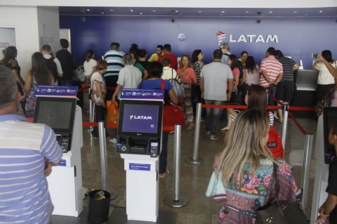 Movimentação de passageiros do aeroporto aumenta 5%.