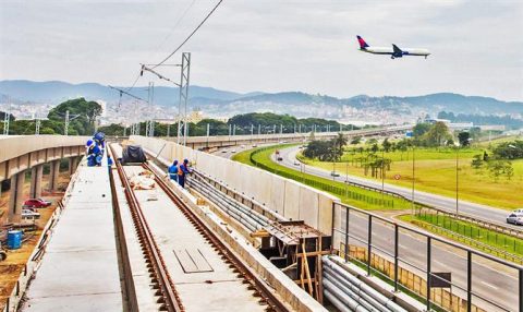 GRU e SSA terão conexões por trem e metrô nesse mês.