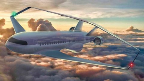Novo design de asas de avião promete revolucionar o setor de transporte aéreo.