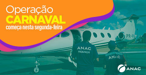 Operação Carnaval nos aeroportos começa nesta segunda-feira.