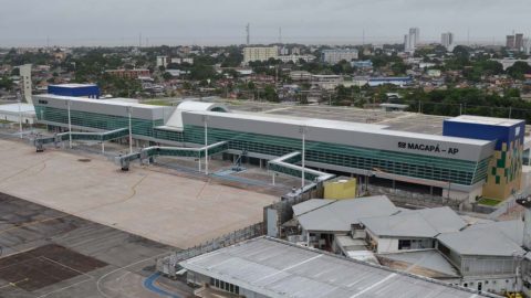 Infraero entrega o novo aeroporto do Macapá.